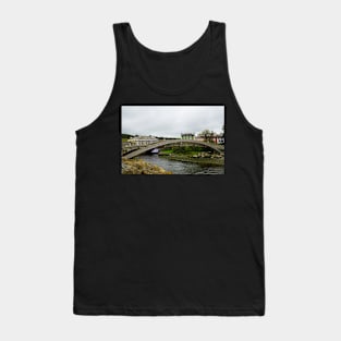 Aberaeron Footbridge Over The River Aeron Tank Top